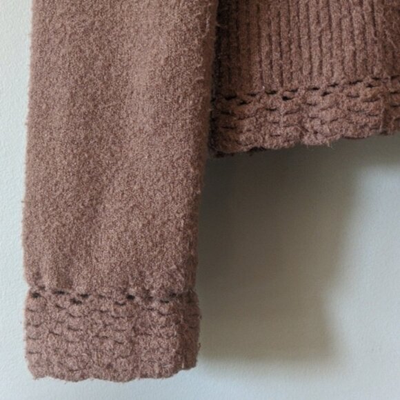 Anthropologie Sleeping on Snow zip front sweater - Picture 3 of 5